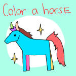 color a horse