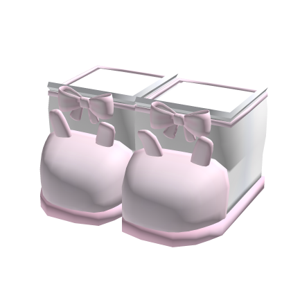 ꒰ kawaii pink bunny shoes ♡ ꒱