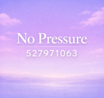 No Pressure