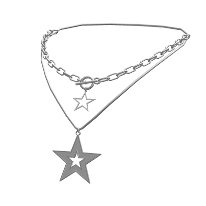 Y2K Silver Star Necklace [3.0]