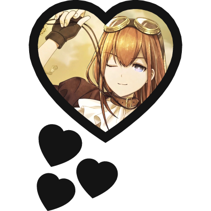 Kurisu Makise Thinking Hearts Steins Gate