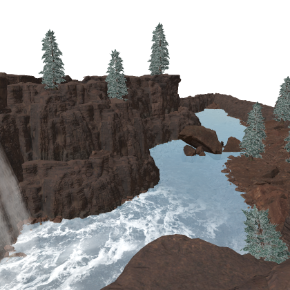 🐦 Realistic Canyon Map Modern Nature Forest RP