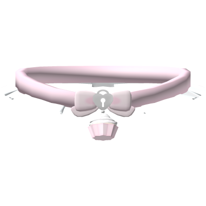 ꒰ ♡ cutesy cupcake locker choker ♡꒱