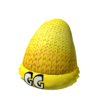 Golden GG Clan Santa Hat