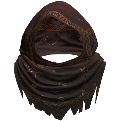 Sorcerer Distressed Rune Hood