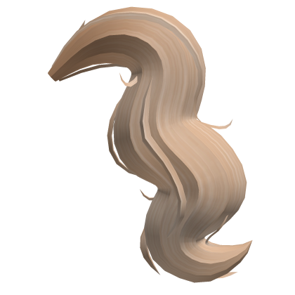 Pretty Wavy Blonde Pony Tail Roblox item