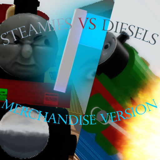 Steamies VS Diesels - Merchandise Version official Roblox game thumbnail