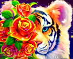 Les tigres blancs .