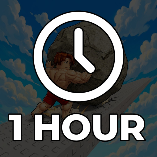 [1 HOUR] 💪+1 Muscle to Push Boulder Roblox game thumbnail