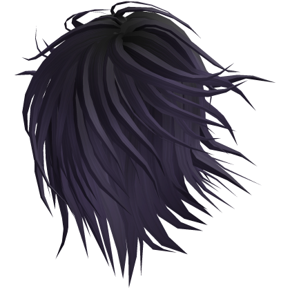 purple windy emo hair explosive degenerate 37. Roblox item