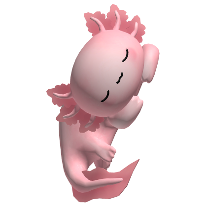 Cute Pink Sleeping Axolotl - Right Arm [3.0]