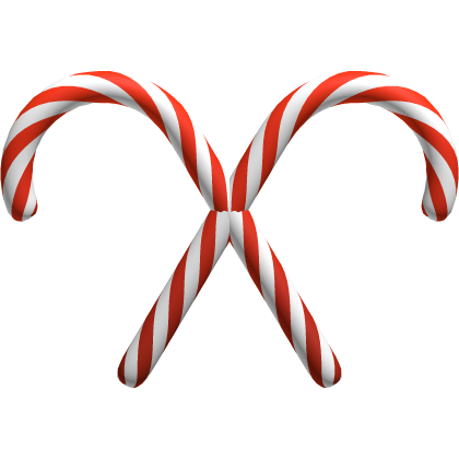dual festive candy canes