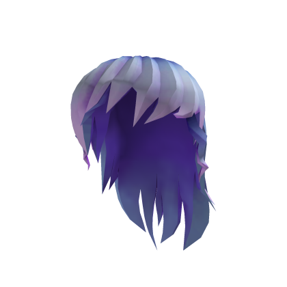 Blue Anime Girl Hair Roblox item