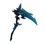 Blue Crystal Ice Scythe