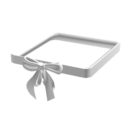 Leg Bow Wrap in White thumbnail
