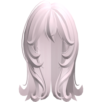 cute swirly pink fluffy moe hair Roblox item