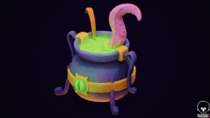Stylized Cauldron preview 1