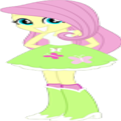 Equestria Girls: Fluttershy Roblox decal