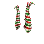 Peppermint Candy Cane Horns of Pwnage