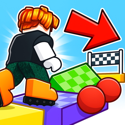 [W5] Skaters Obby official Roblox game thumbnail