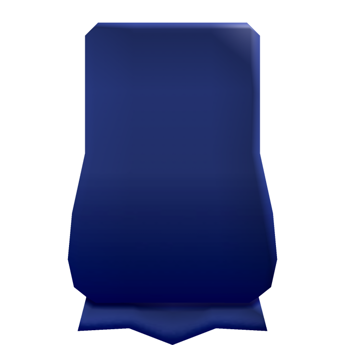 [L] Blue Flared Cuff Sleeve