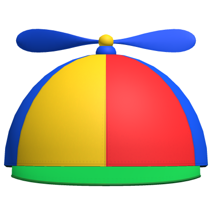 Propeller Hat Rainbow Beanie Funny Retro Silly