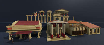 Roman Empire Building Pack Roblox preview 1
