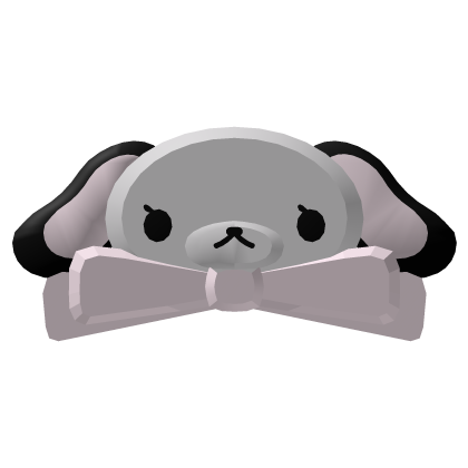 ꒰・black sugar bunny hair clip ♡ Roblox item