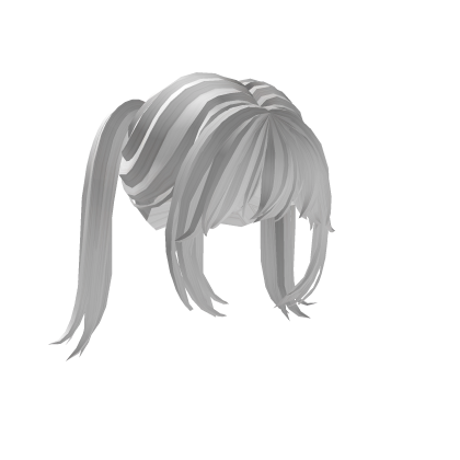 Short White Pigtails Hair thumbnail
