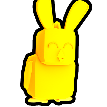 Gold Chick Bunny