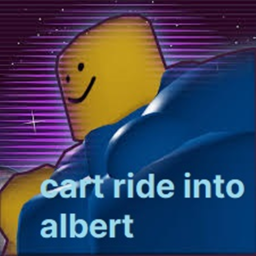 CART RIDE INTO ALBERT!
