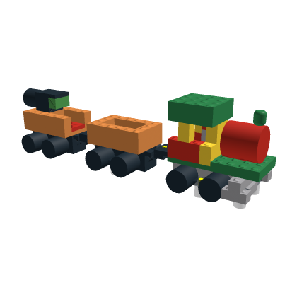 Cart Ride Train with Cannon Track Hinge Mesh Ball