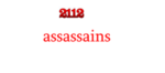 2112 assassains