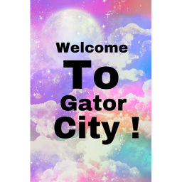 Welcome to gator city !  [ working cars 🚗  ]
