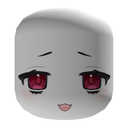 超美品 red kawaii : ꒰ chibi Item Roblox | mask face fang vampire ドッグフード
