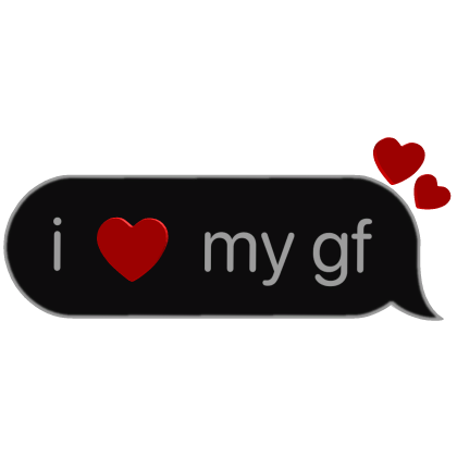 i heart my good friend love my good friend text