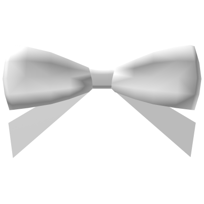 ♡ cute white bow hair clip (left) Roblox item