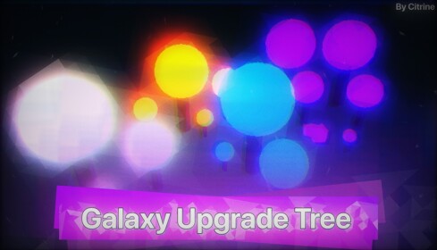 [∞] The Galaxy Upgrade Tree