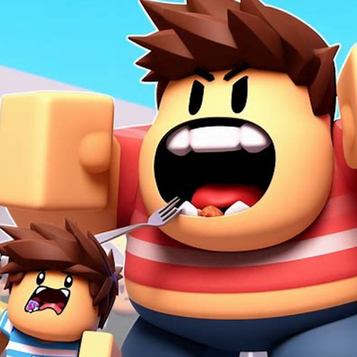 Escape The Fat Guy Obby!