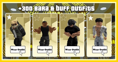 [+300 fits] Bara & Buff Outfits ideas