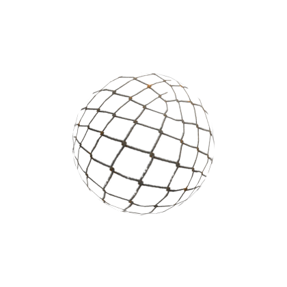 Chain link fence ball