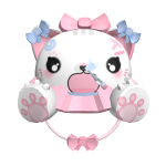 Cute Kawaii Sick Cat Hat With Bows