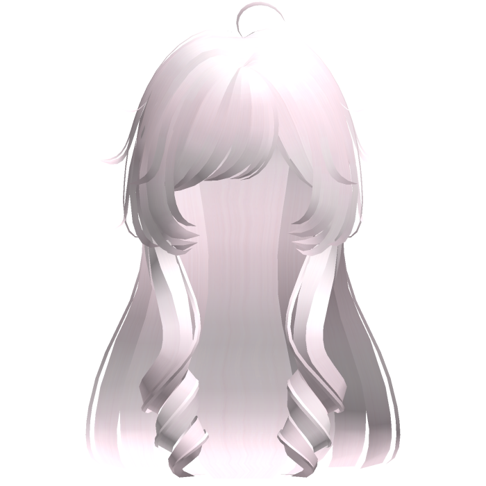 pastel pink sweet cutecore layered hair