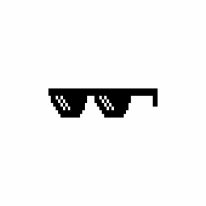 pixel glasses Roblox decal