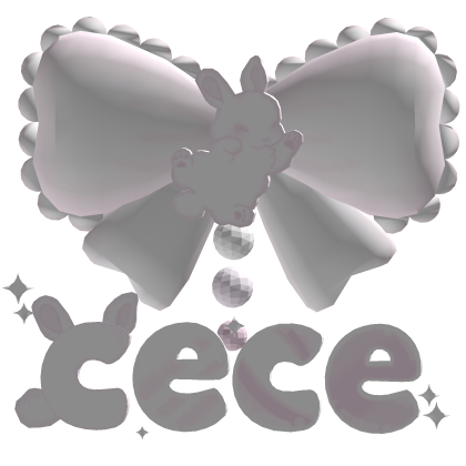 cece cute bunny bow Roblox item
