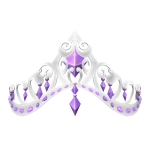 Purple Elegant Crown of Royalty