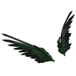 Ultra Dark Green Wings