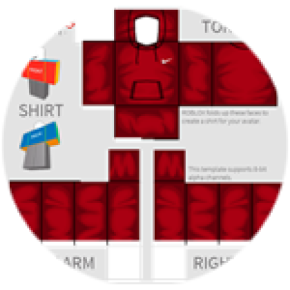 Red nike shirt roblox clearance