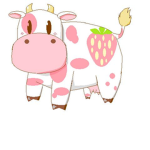 Strawberry cow fan army