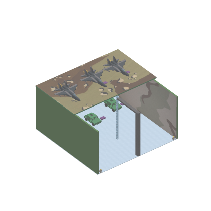 [💎⭐] #### base Military Tent Zombie